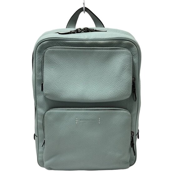 Coach Handbags - Auth COACH Gotham Backpack C5323 Light Blue Leather - Backpack